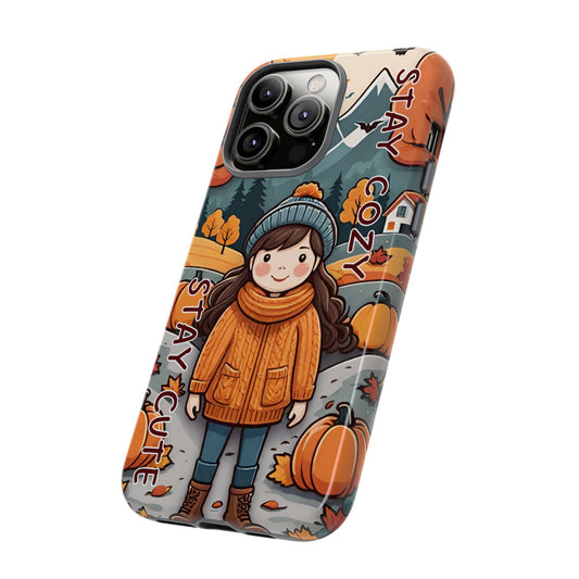 Cozy Fall Phone Case - Stay Cozy, Stay Cute