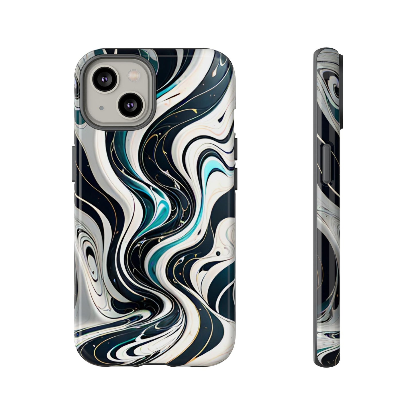 Abstract Fluid Serenity Phone Case - Viva Phone Boutique 