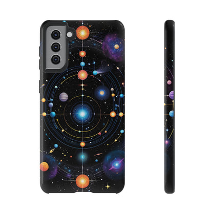 Outer Space Planets and Galaxies Phone Case