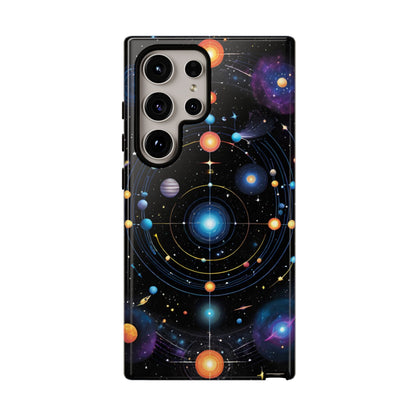 Outer Space Planets and Galaxies Phone Case