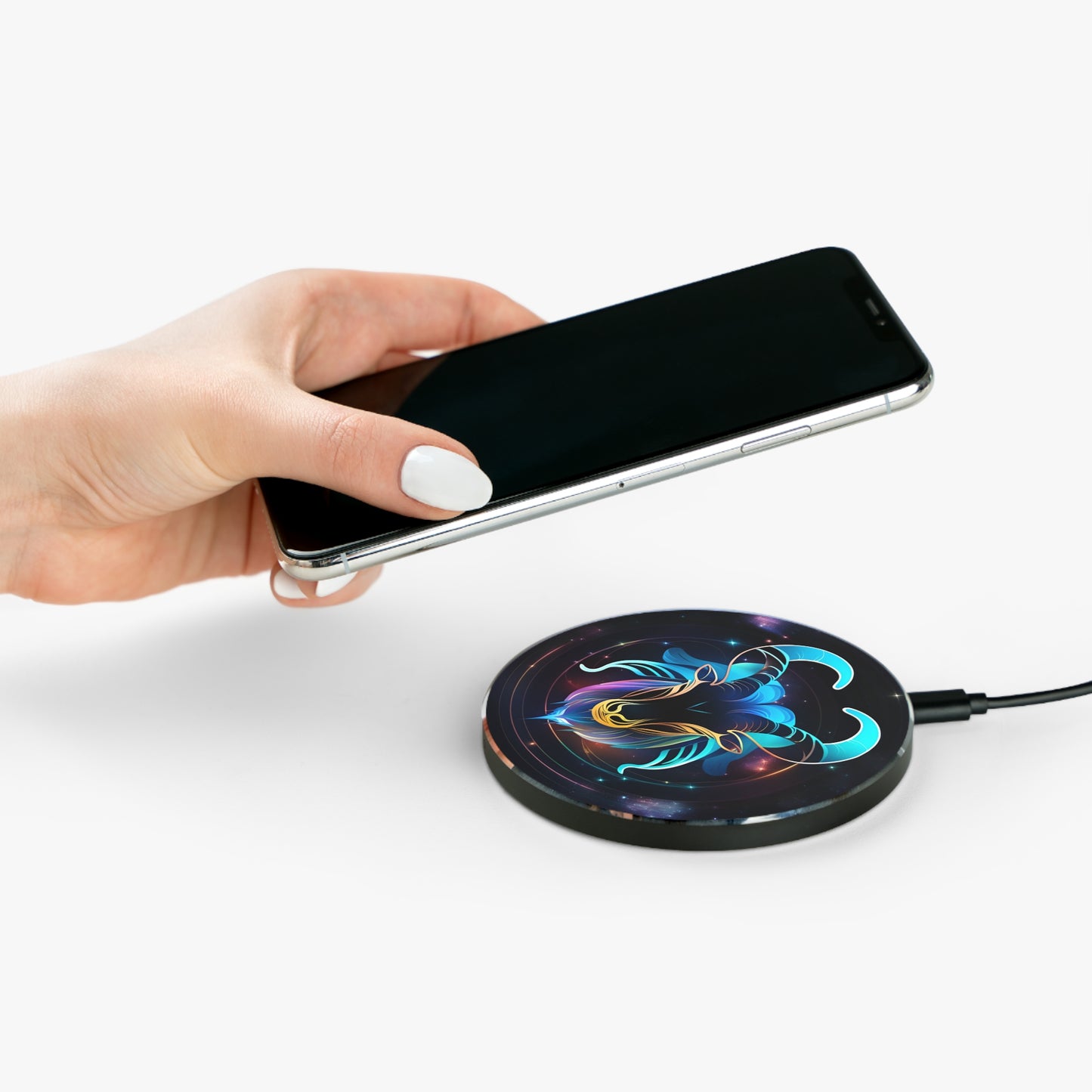 Capricorn Zodiac Sign Wireless Charger - Viva Phone Boutique 