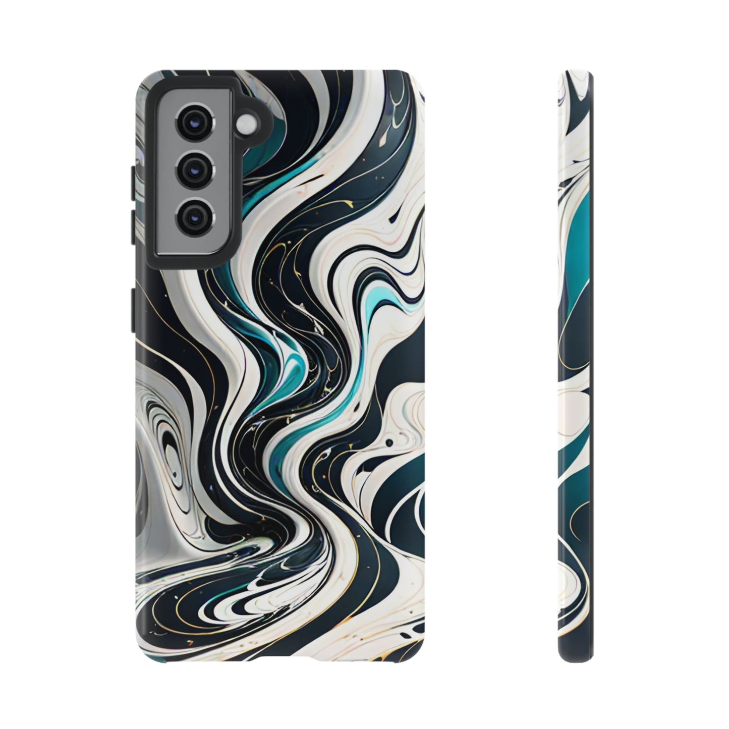 Abstract Fluid Serenity Phone Case - Viva Phone Boutique 