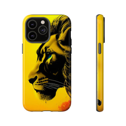 Yellow Lion Phone Case