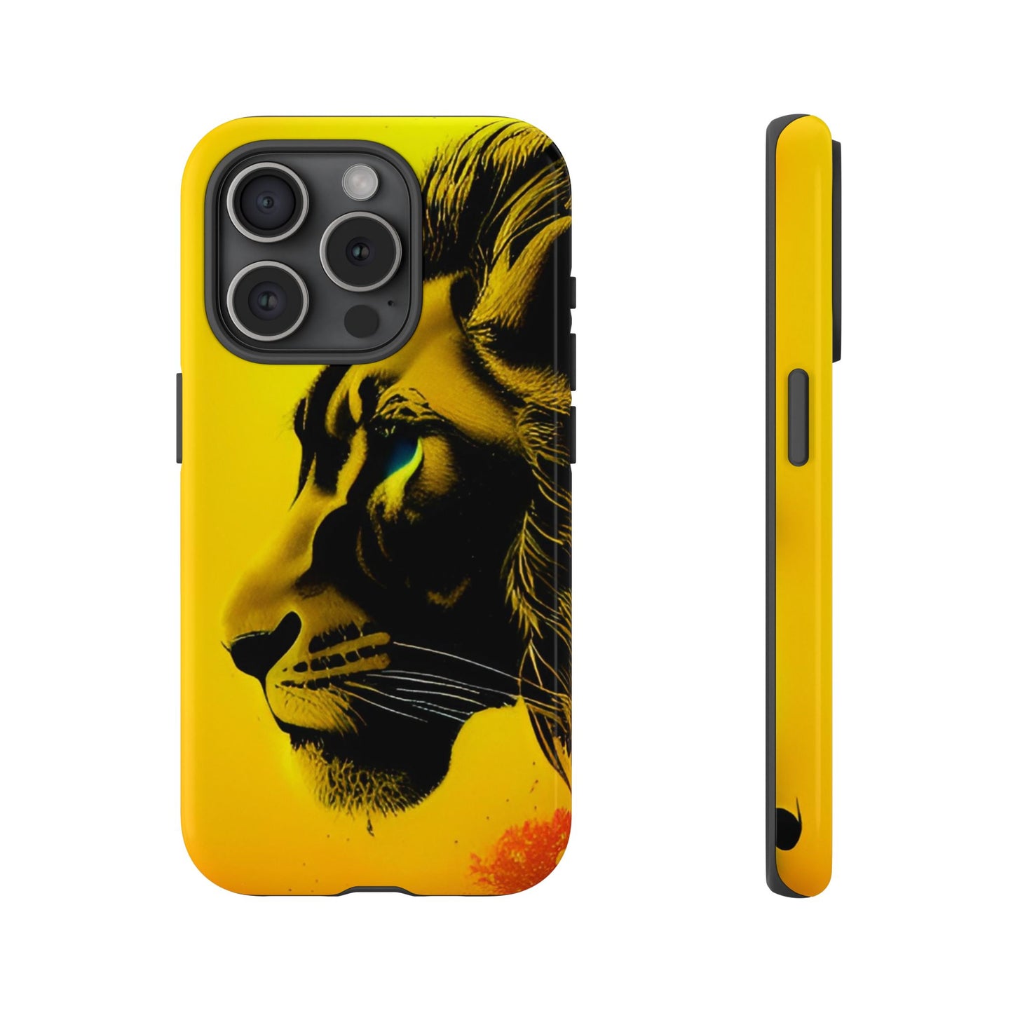 Yellow Lion Phone Case - Viva Phone Boutique 