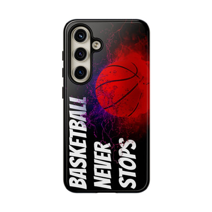 Basketball Never Stops Phone Case