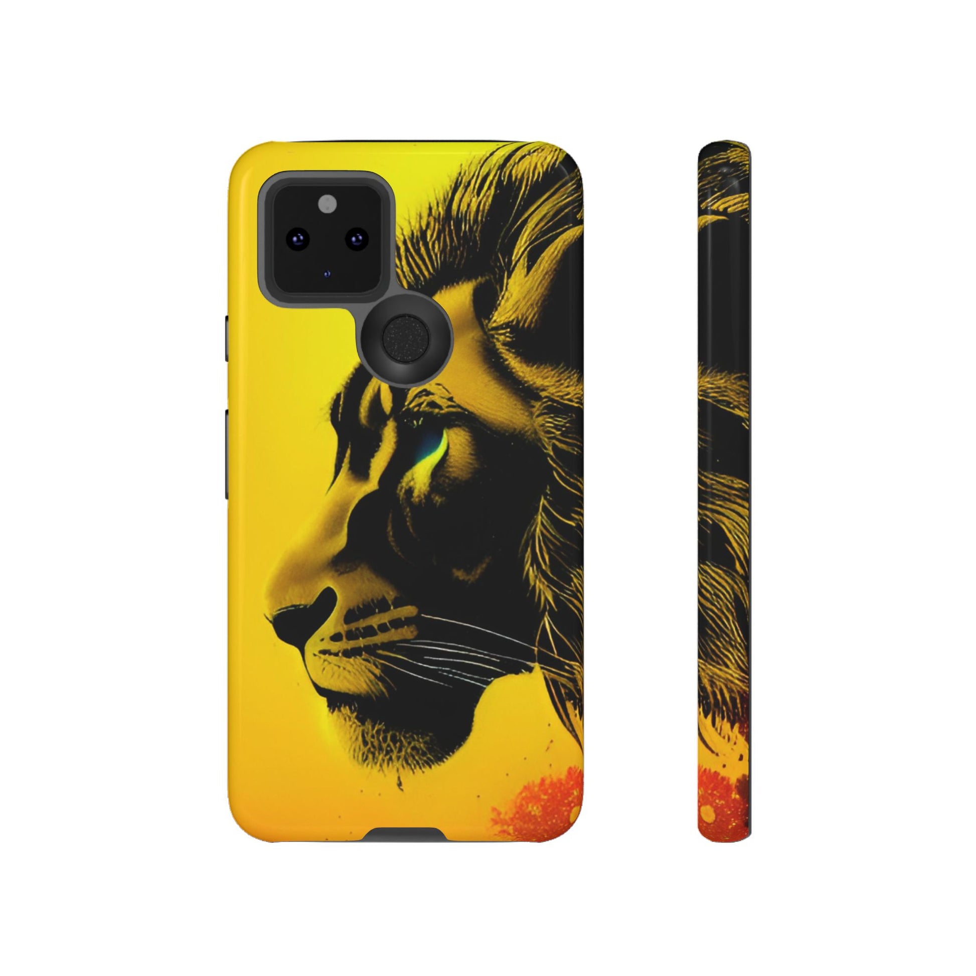 Yellow Lion Phone Case - Viva Phone Boutique 