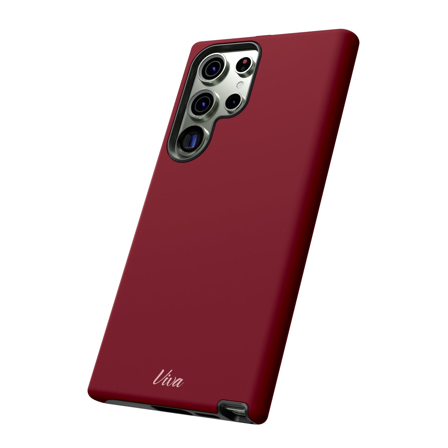 Burgundy Tough Phone Case