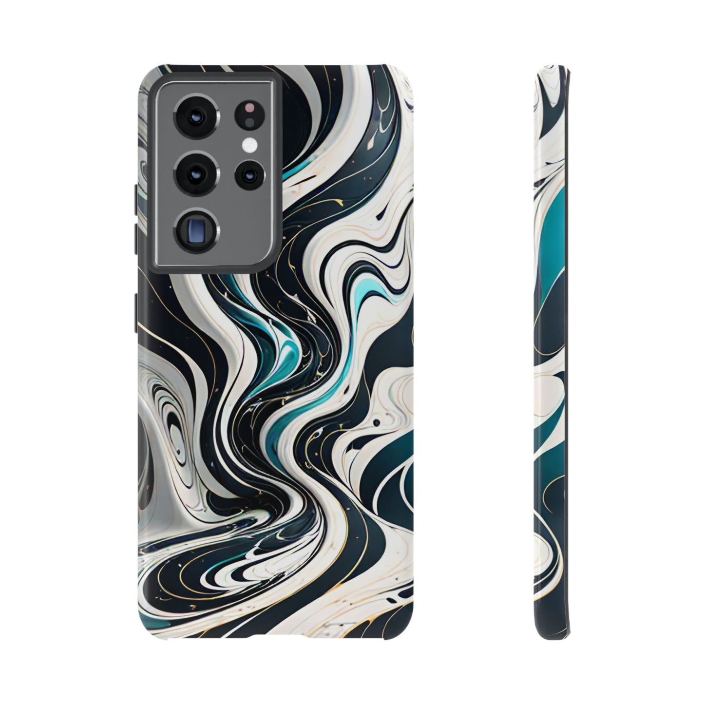 Abstract Fluid Serenity Phone Case - Viva Phone Boutique 