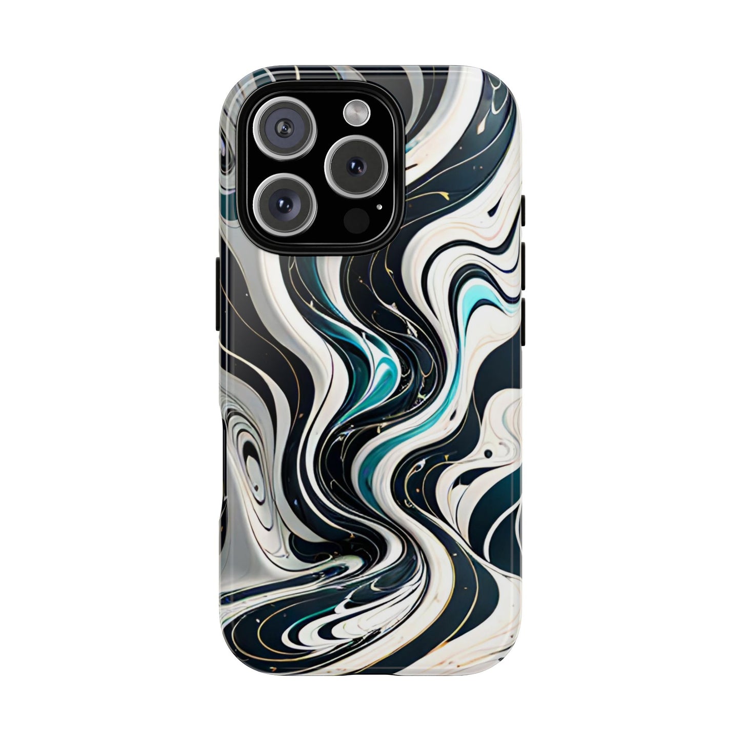 Abstract Fluid Serenity Phone Case