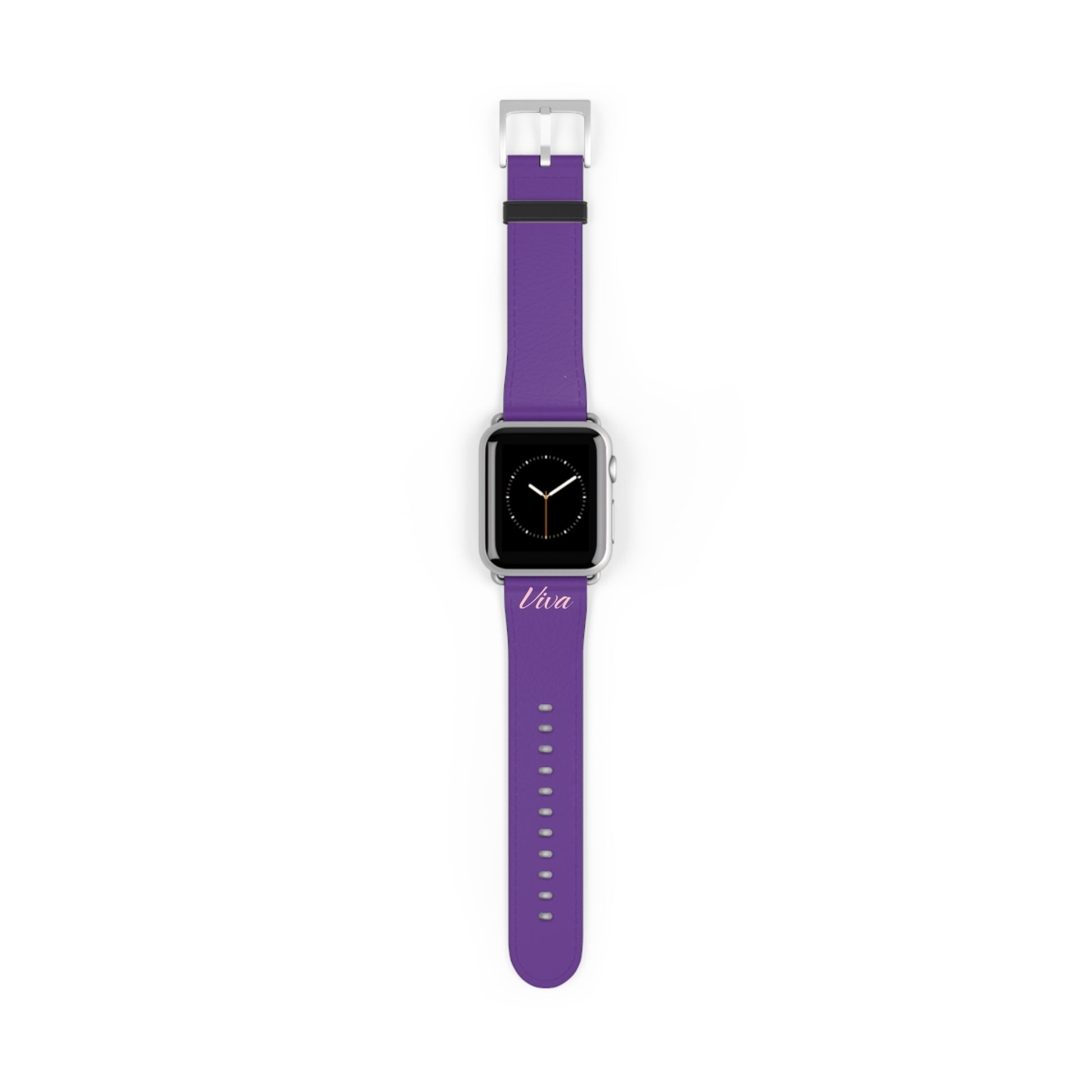 True Purple Faux Leather Apple Watch Band - Viva Phone Boutique 