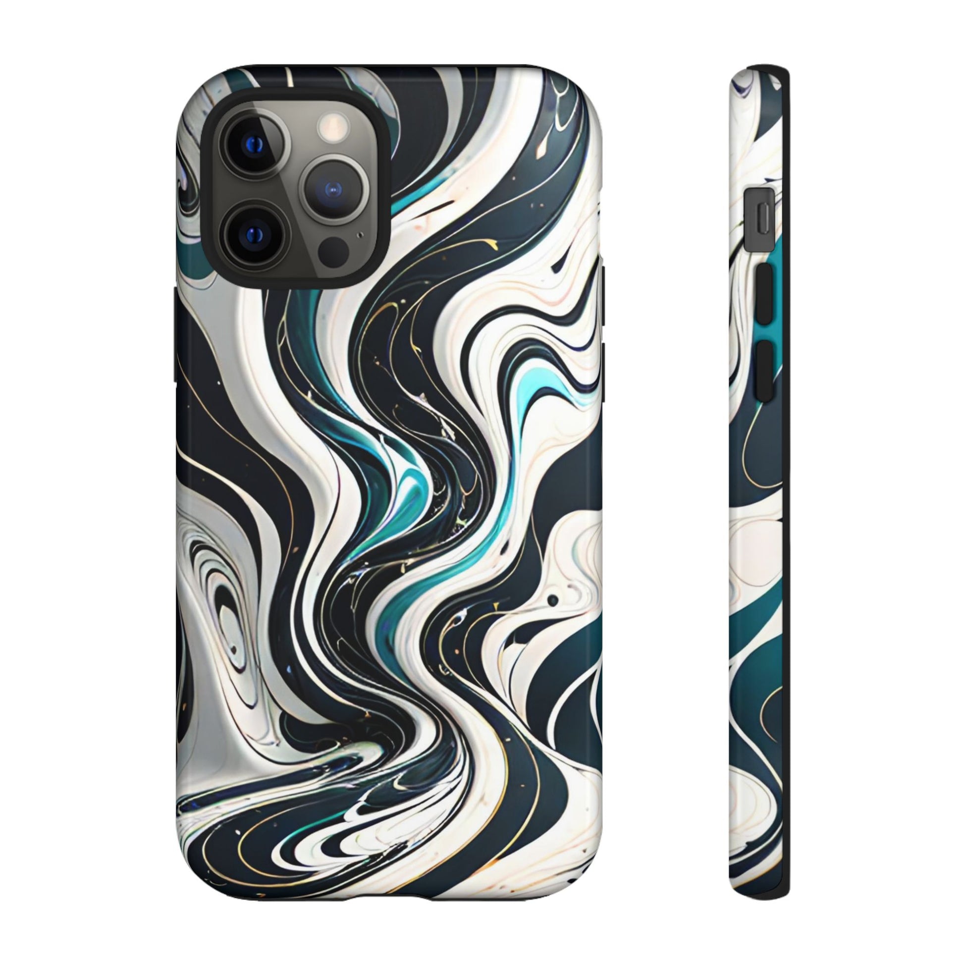 Abstract Fluid Serenity Phone Case - Viva Phone Boutique 