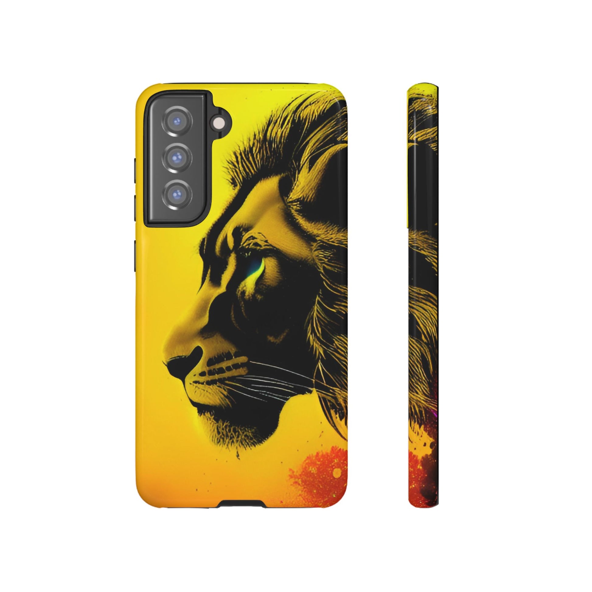 Yellow Lion Phone Case - Viva Phone Boutique 