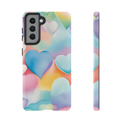 Watercolor Hearts Phone Case - Viva Phone Boutique 