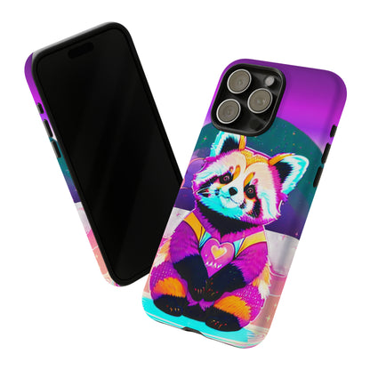 Colorful Red Panda Tough Phone Case