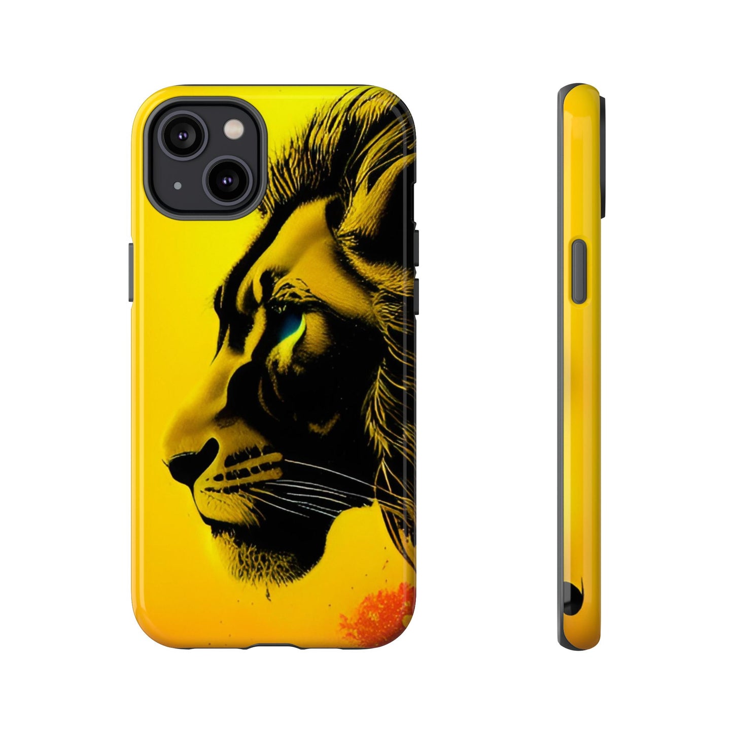 Yellow Lion Phone Case - Viva Phone Boutique 