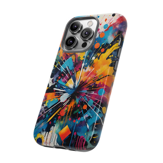 Splash Art Multicolor Tough Phone Case