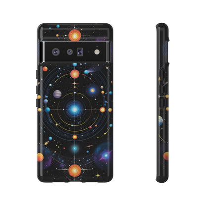 Outer Space Planets and Galaxies Phone Case