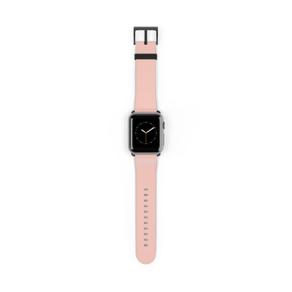 Pink Faux Leather Apple Watch Band - Viva Phone Boutique 