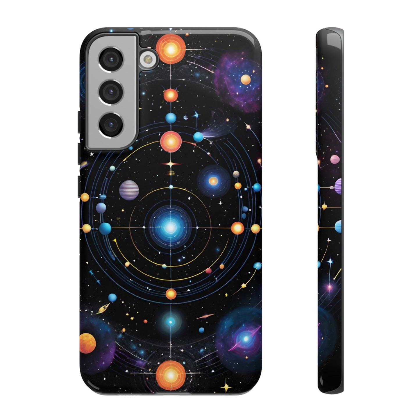 Outer Space Planets and Galaxies Phone Case