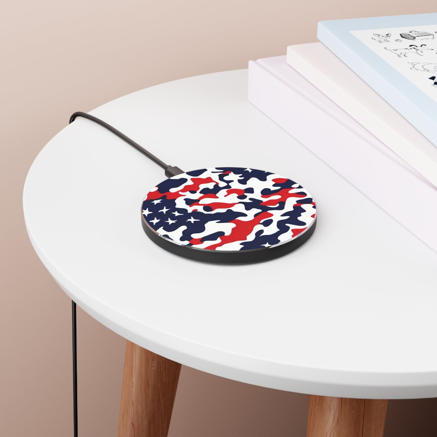 USA Camo Wireless Charger Charger - Viva Phone Boutique 