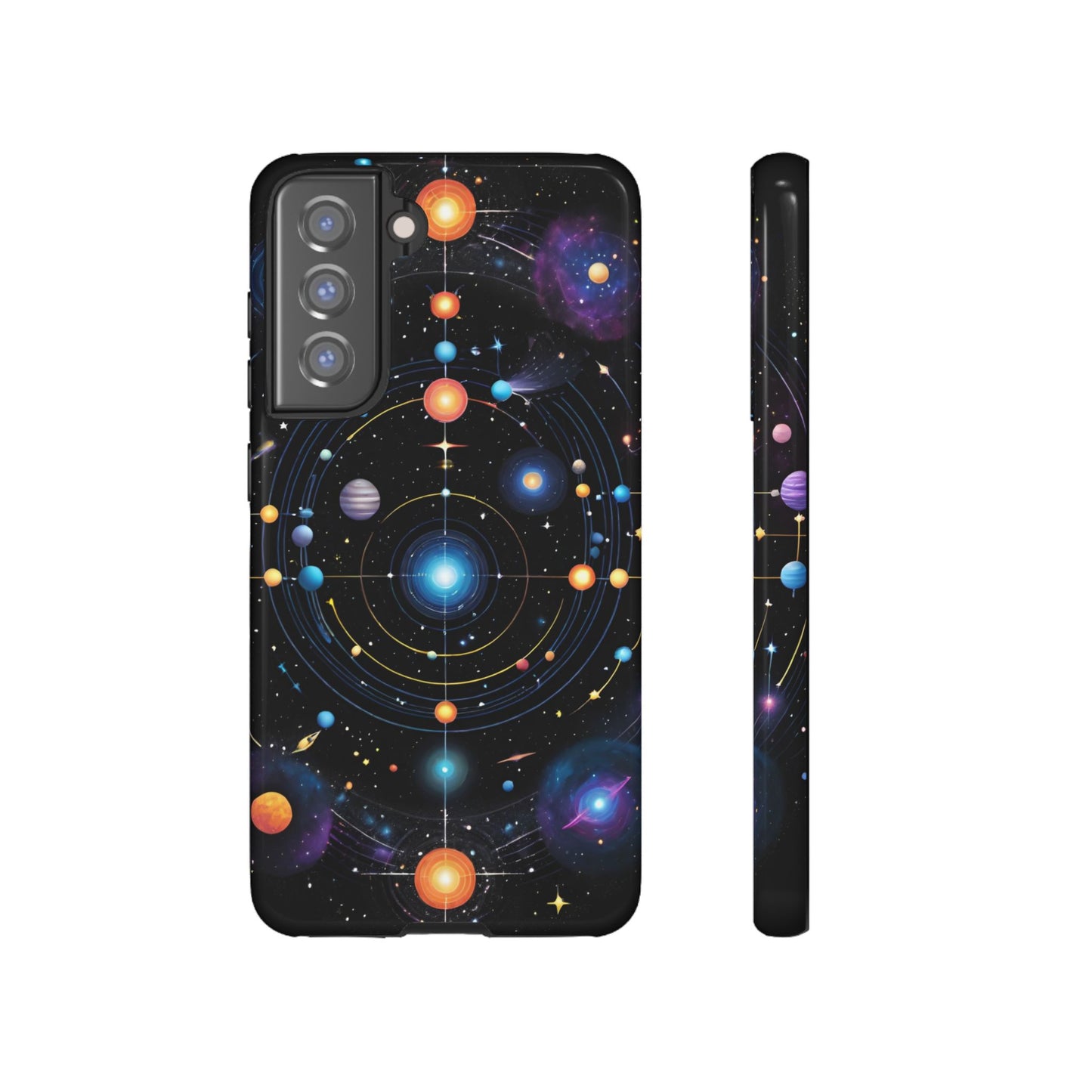 Outer Space Planets and Galaxies Phone Case