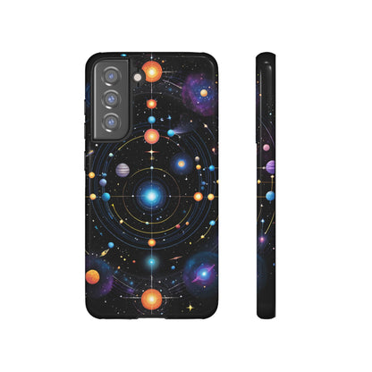 Outer Space Planets and Galaxies Phone Case