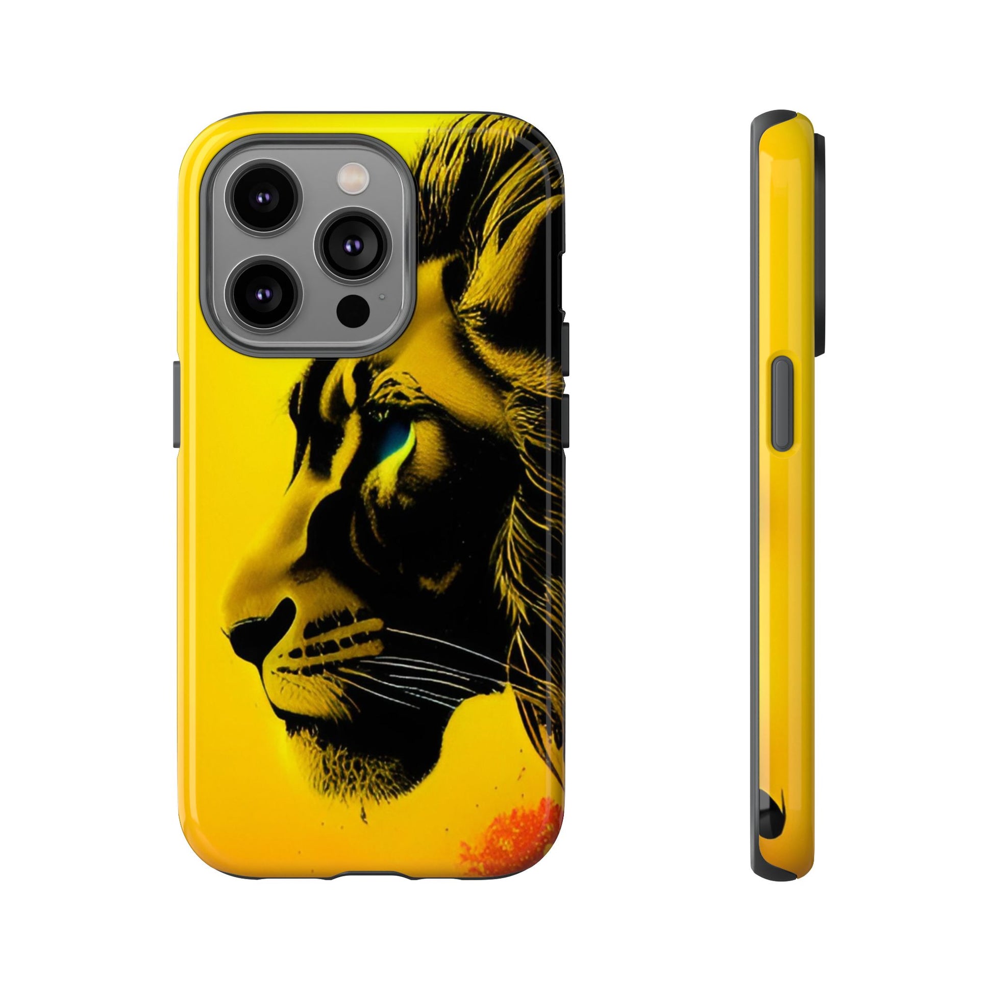 Yellow Lion Phone Case - Viva Phone Boutique 