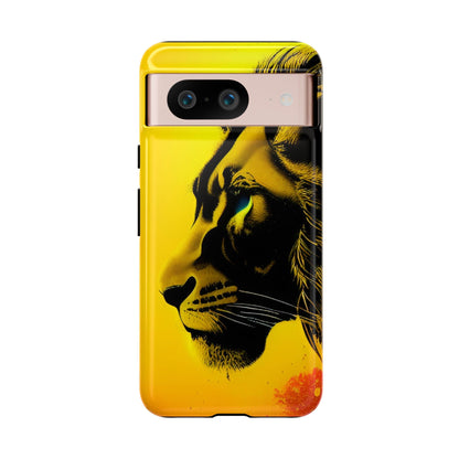 Yellow Lion Phone Case