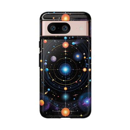 Outer Space Planets and Galaxies Phone Case