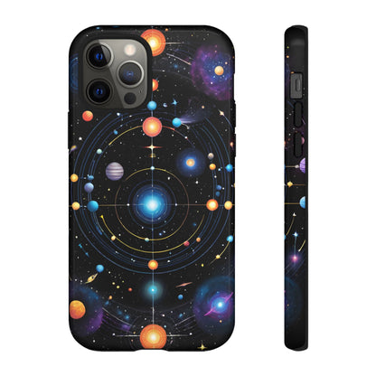 Outer Space Planets and Galaxies Phone Case