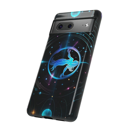 Aquarius Zodiac Sign Tough Phone Case