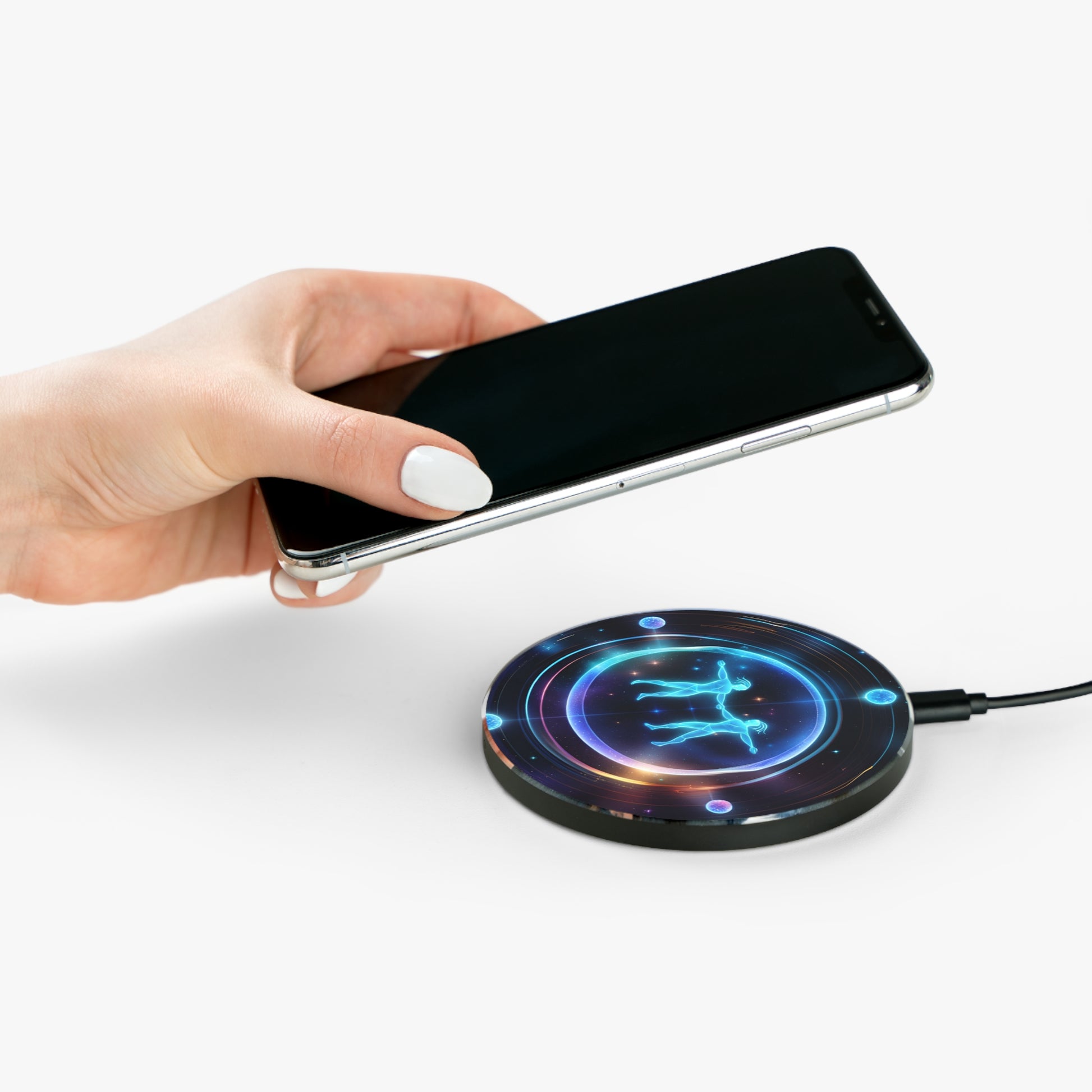 Gemini Zodiac Sign Wireless Charger - Viva Phone Boutique 