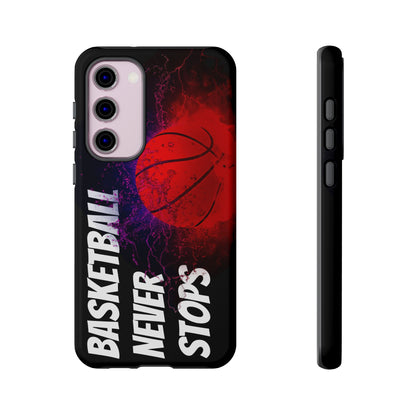 Basketball Never Stops Phone Case - Viva Phone Boutique 