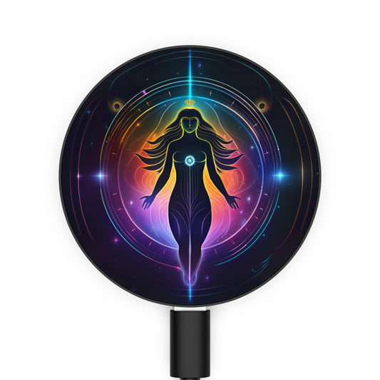 Virgo Zodiac Sign Magnetic Wireless Charger