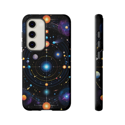 Outer Space Planets and Galaxies Phone Case