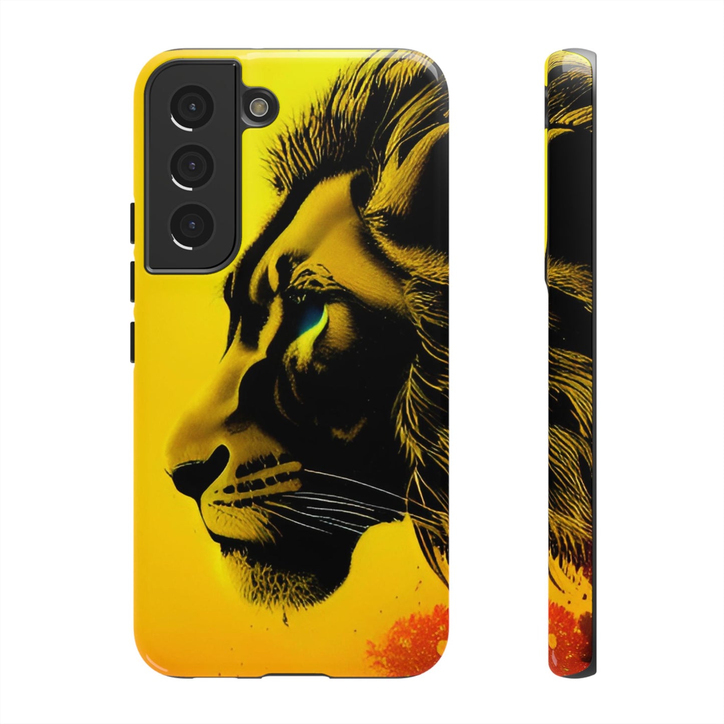 Yellow Lion Phone Case - Viva Phone Boutique 