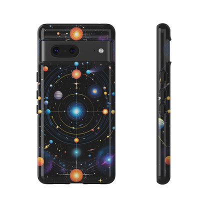 Outer Space Planets and Galaxies Phone Case