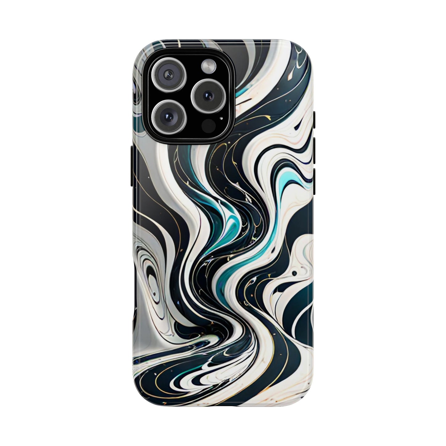 Abstract Fluid Serenity Phone Case