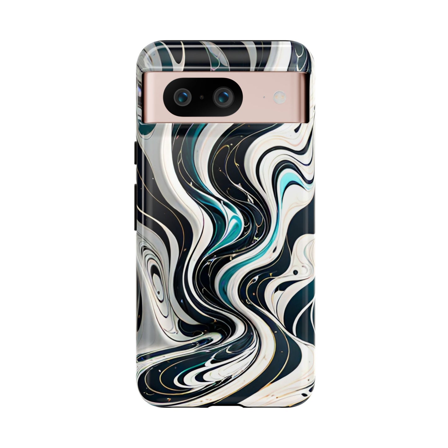 Abstract Fluid Serenity Phone Case