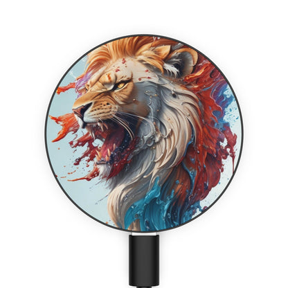 Splash Art Lion Magnetic Wireless Charger