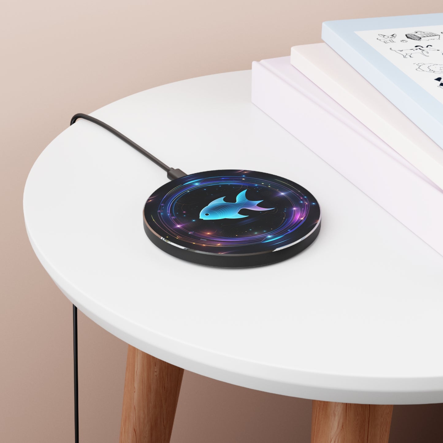 Pisces Zodiac Sign Wireless Charger