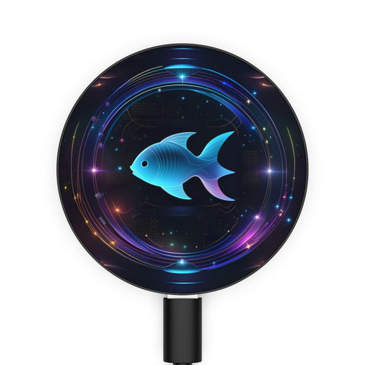 Pisces Zodiac Sign Magnetic Wireless Charger