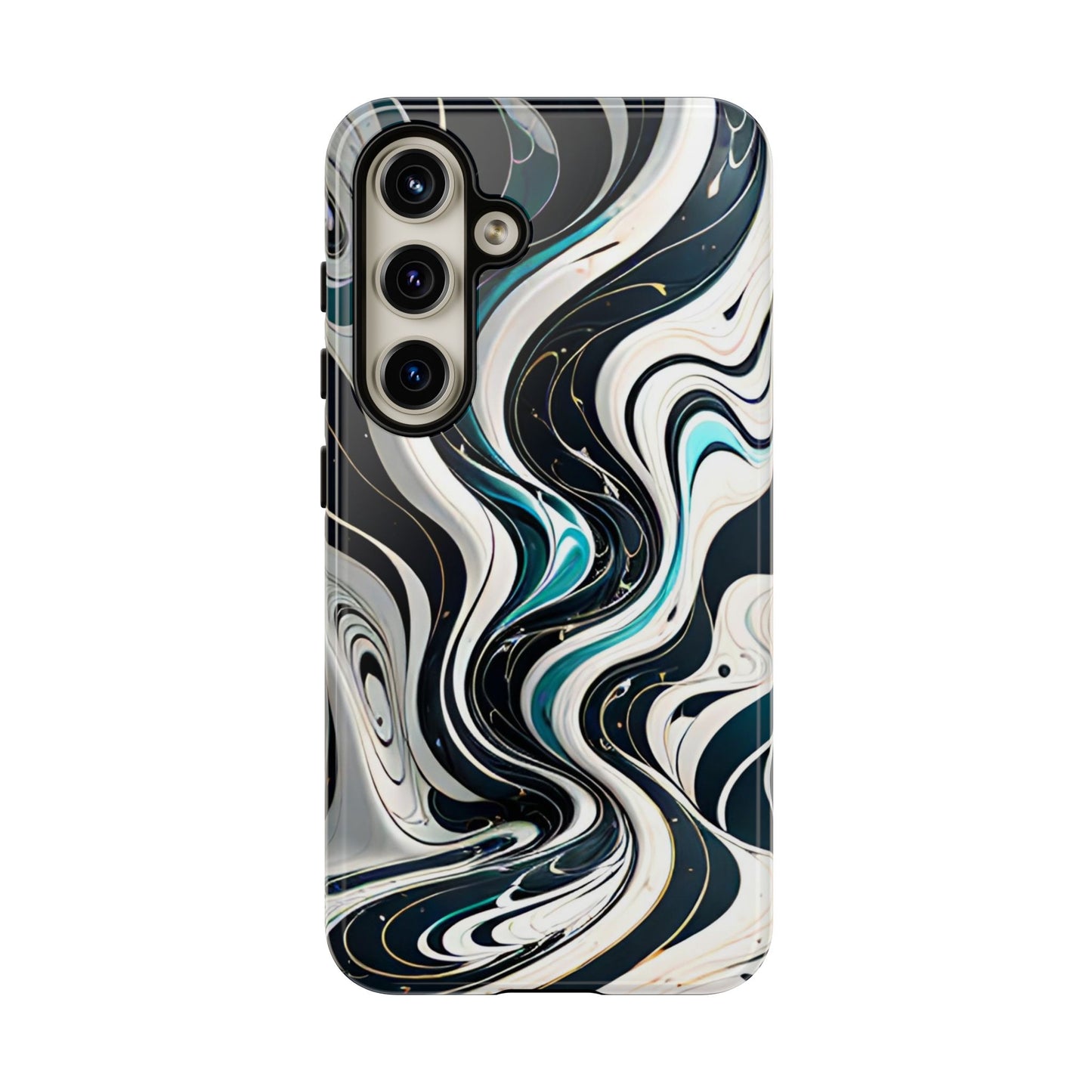 Abstract Fluid Serenity Phone Case