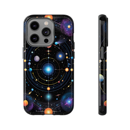 Outer Space Planets and Galaxies Phone Case