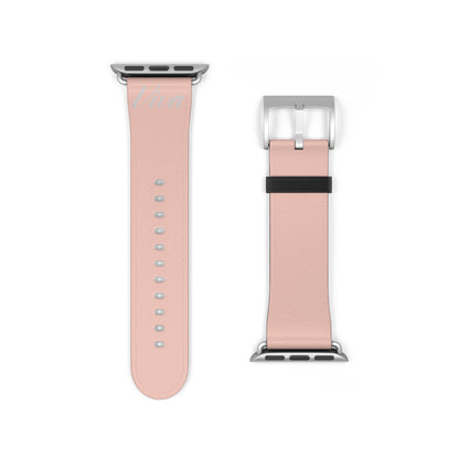 Pink Faux Leather Apple Watch Band - Viva Phone Boutique 