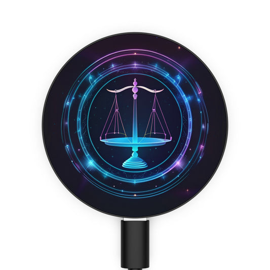 Libra Zodiac Sign Magnetic Wireless Charger