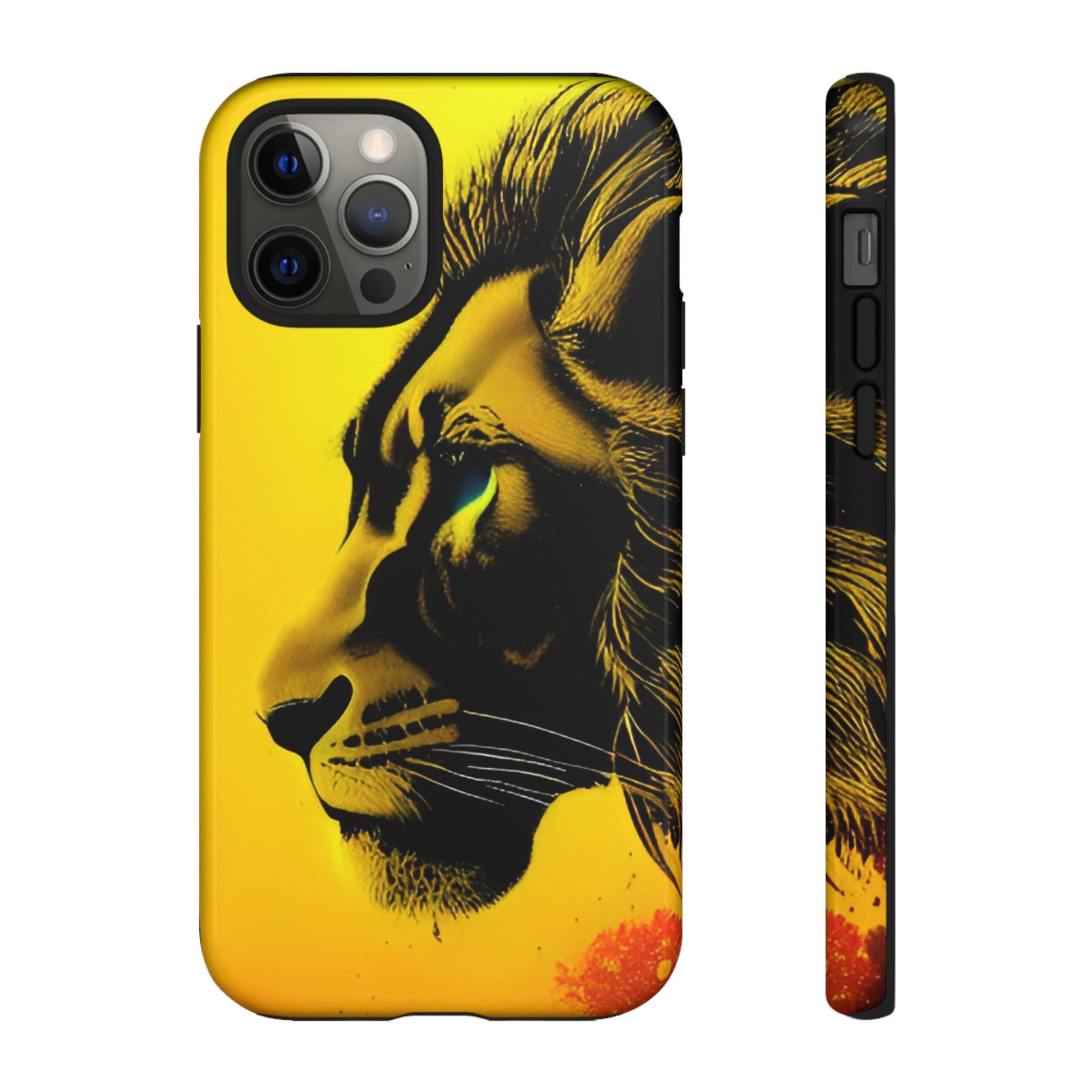 Yellow Lion Phone Case - Viva Phone Boutique 