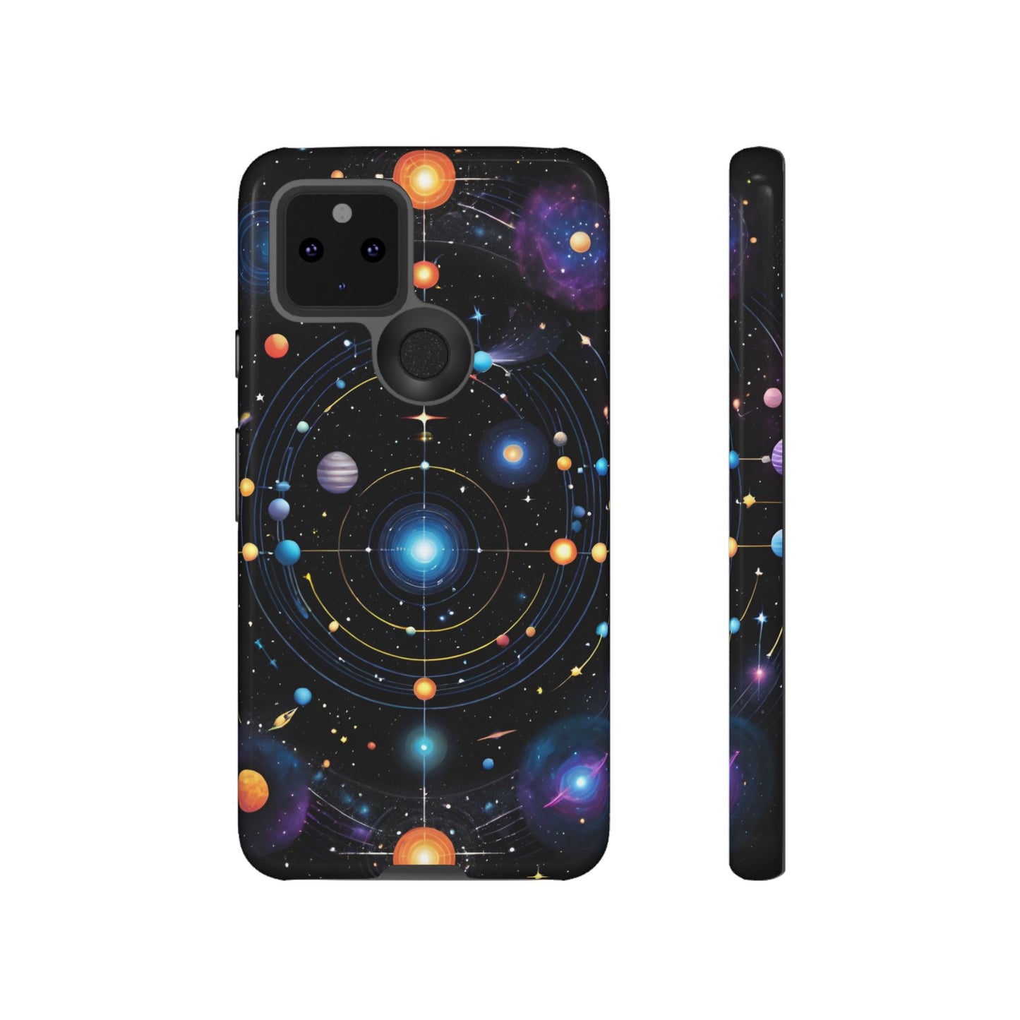 Outer Space Planets and Galaxies Phone Case