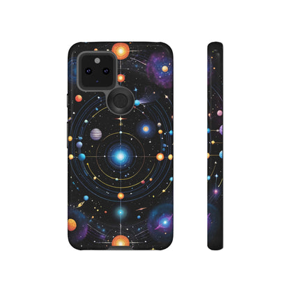 Outer Space Planets and Galaxies Phone Case