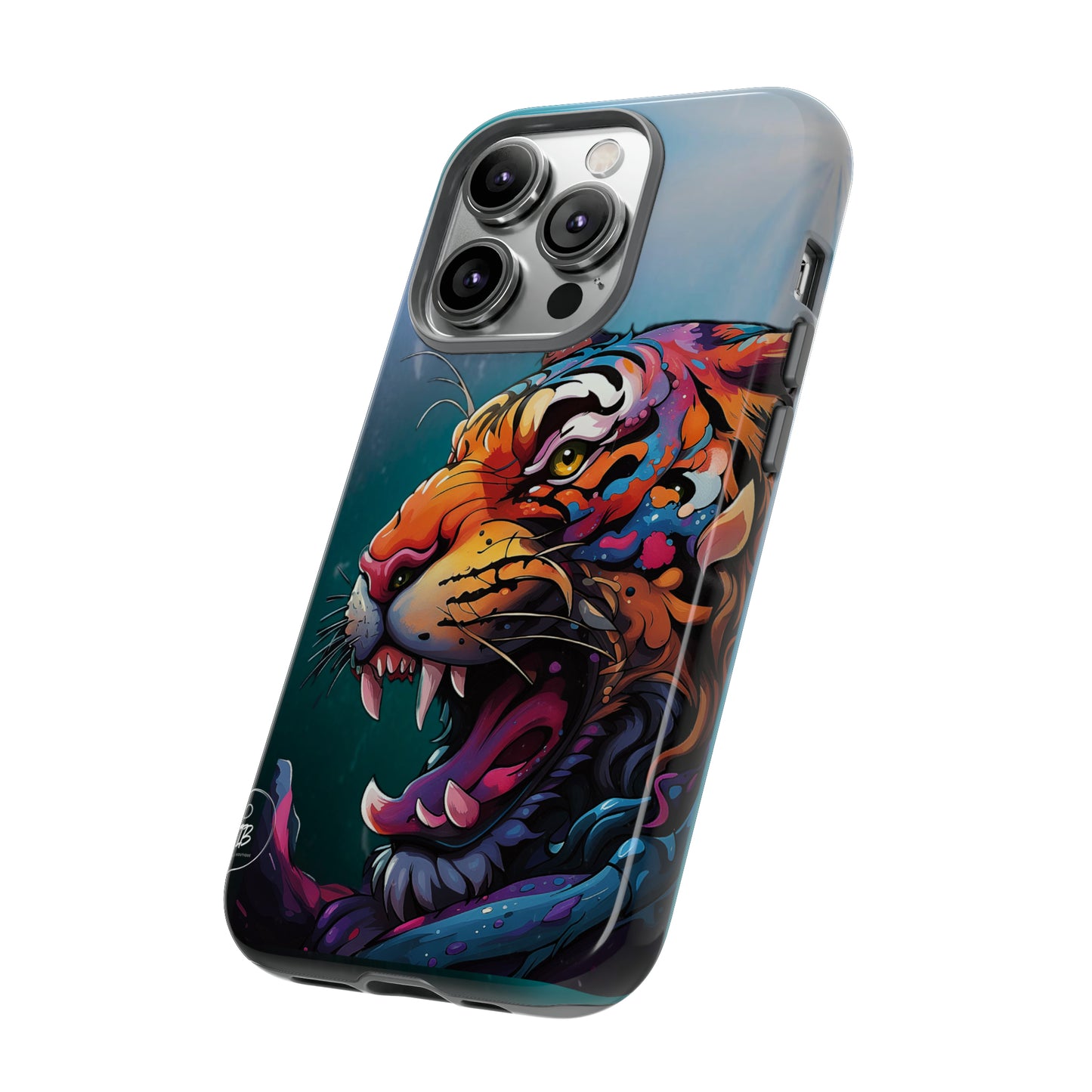 Colorful Tiger Tough Phone Case